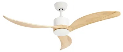 Produktbild von LEDS C4 Nere Deckenventilator - 28 W, Warmweiß, 2570 lm, Weiß
