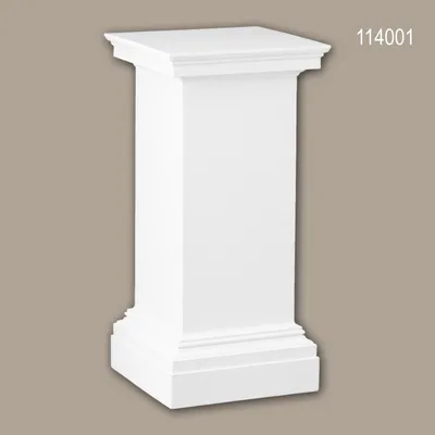 Produktbild von PROFHOME 114001 Vollsäulen Postament Säule Zierelement dekoratives Element