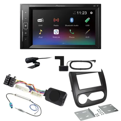 Produktbild von Pioneer DMH-A240DAB USB MP3 Bluetooth Digitalradio Einbauset für Fiat Talento