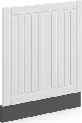 Produktbild von Frontblende Vicco Fame-Line Weiß Landhaus 60 cm ohne Arbeitsplatte, Model 37312