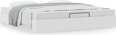 Immagine prodotto di Struttura Letto Pouf senza Materasso 160x200 cm Pelle finta