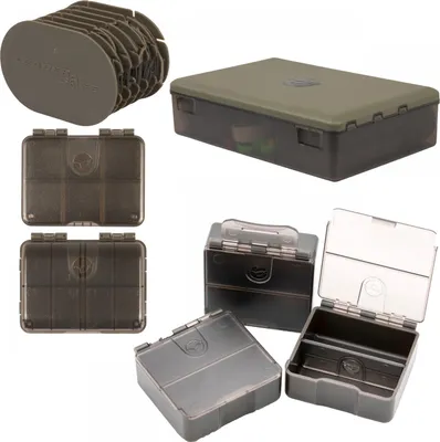 Produktbild von Korda Tackle Box Bundle Deal - 6 Angelboxen + 1 Leadersafe