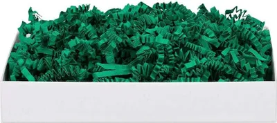 Produktbild von SizzlePak Grün – 1 kg Füllmaterial aus Papier für Geschenke & Pakete