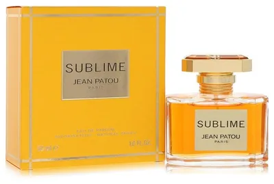 Produktbild von Jean Patou Sublime 50ml, Frauen, 50 ml, Bergamot,Mandarin,Orange,Ylang-ylang, Jasmine,Lily of the valley,Orange blossom,Rose, Bernstein, Sandelholz, Vanille, Amber,Sandalwood,Vanilla