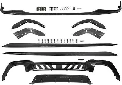 Produktbild von DIEDERICHS Spoilerlippe 1219068 Vorne Hinten für BMW 3 Limousine (G20)