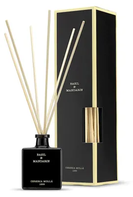 Zdjęcie produktu dla Cereria Molla - Dyfuzor Premium 100ml Basil and Mandarin