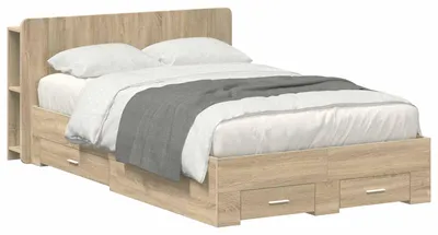 Immagine prodotto di Telaio del letto con storage Rovere Sonoma 120 x 200 cm