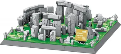 Image de Wange 4224 - Stonehenge, 753 pièces | Kit d'architecture Wiltshire, Angleterre
