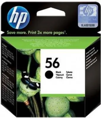 Produktbild von HP Druckerpatrone original Tinte Nr. 56 BK black, schwarz