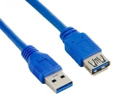 Zdjęcie produktu dla Lanberg Usb-A Verlngerungskabel M/W 3.0 1.8M Blau