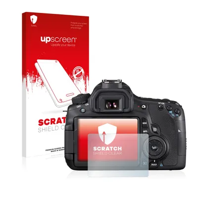 Produktbild von upscreen Schutzfolie für Canon EOS 60D Displayschutz Displayschutzfolie Folie Klar Transparent