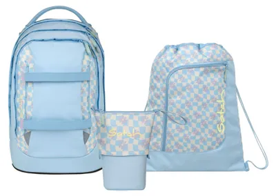 Produktbild von Satch, Schulrucksack-Set PACK Summer Era 3-teilig, ab 5. Klasse