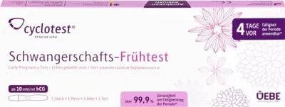 Immagine prodotto di cyclotest Test di gravidanza precoce 10 mlU/ml, 1 pz. test