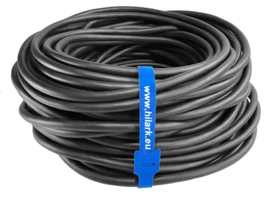 Produktbild von Hilark Gummileitung H07RN-F 4x1,5 mm² 4g1,5 mm Gummischlauchleitung Kabel Leitung Außenbereich Schwarz (50 meter)