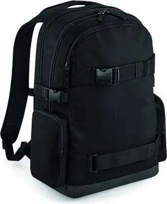 Immagine prodotto di BagBase BG853 | Old School Boardpack 36 x 46 x 16 cm - Colore: nero - Dimensioni: 36 x 46 x 16 cm