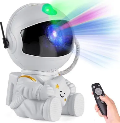 Productafbeelding van Astronaut Sterren Projector - Galaxy Projector - Star Projector - Nachtlamp - Nachtlamp voor Slaapkamer - Sterrennachtlicht