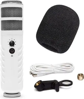 Produktbild von Rode Podcaster USB-Mikrofon mit Popschutz WS02