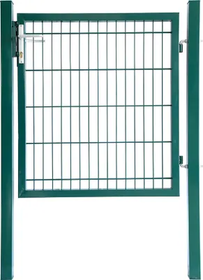 Produktbild von Gartentor Granica Zauntor Einfahrtstor Gartentür Flügeltür Garten Grün, Größe:1400 x 1000 mm