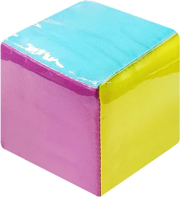Obrázek produktu pro Měkké kostky, 6 kusů, průhledné sáčky, vhodné do škol