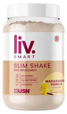 Produktbild von LivSMART Slim Shake Pulver, Vanille, 550 g