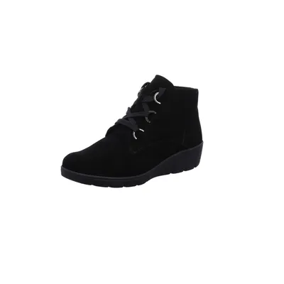 Produktbild von Semler Veloursleder Stiefelette Keilabsatz Schnürverschluss 3 cm Absatz Gr. EUR 35,5