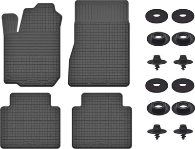 Produktbild von Gummimatten Mit Stoppern Für: Citroen C6 (2005-2012) Schwarz Set