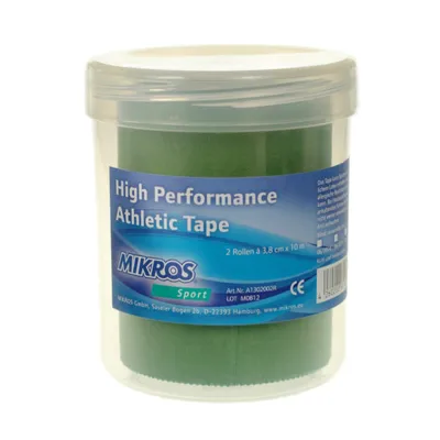 Immagine prodotto di MIKROS Perf. Athletic Tape confezione da 2 rotoli: verde Colore: verde