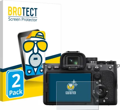 Produktbild von 2x BROTECT Schutzfolie für Sony Alpha 7 IV Displayschutz Displayschutzfolie Folie Matt Entspiegelungsfolie