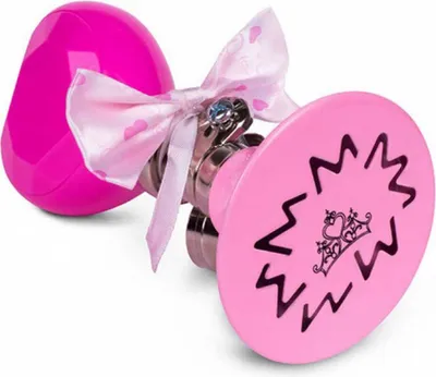 Produktbild von fahrradhupe Princess,5 x 14 cm rosa