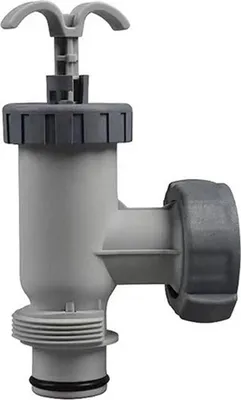 Immagine prodotto di INF Intex Valvola a Pistone di Ricambio per Piscina - Valvola 10747 + Adattatore 10722