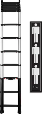 Produktbild von Telesteps Anlegeleiter Rescue Line Militär 13 Sprossen 4,1m