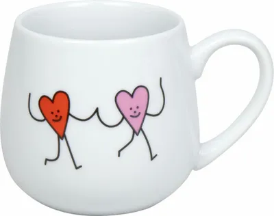 Produktbild von Könitz Kuschelbecher First Love, Tasse, Porzellan, Rot, 400 ml, 11 1 143 2935