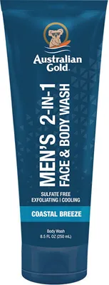 Produktbild von Australian Gold Herren 2-in-1-Gesicht und Körperwaschen von 250 ml