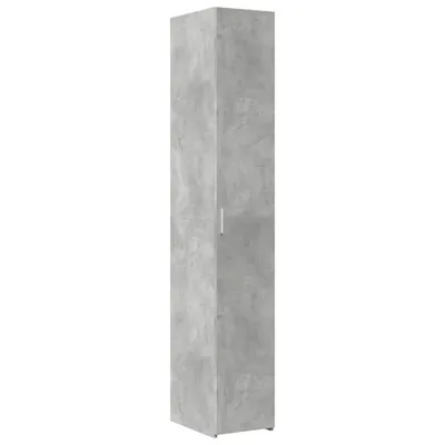 Produktbild von Highboard Betongrau 30x42,5x185 cm Holzwerkstoff