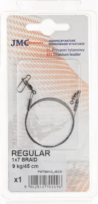Produktbild von Titanium Vorfach 1X7 Regular, 9Kg, 45 Cm