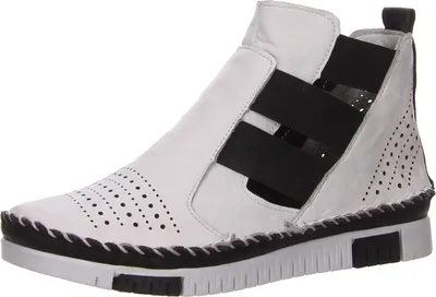 Produktbild von Gemini Sommerstiefelette in weiss/weiss kombi, Gr. 42
