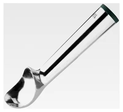 Produktbild von Eisportionierer mit grüner Kappe, 2,5 oz, Aluminium, 16 Portionen pro Liter
