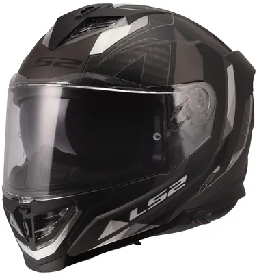 Produktbild von LS2 Integralhelm FF818 Storm III Sporty Schwarz Matt Grau XL