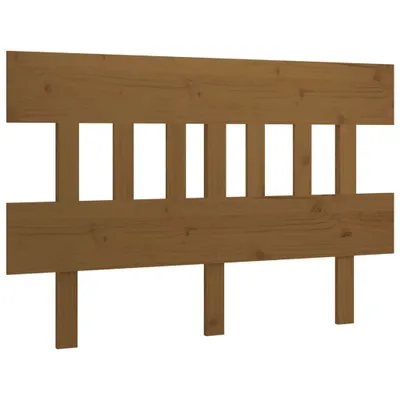 Produktbild von vidaXL Kopfteil Honigbraun 123,5x3x81 cm Massivholz Kiefer