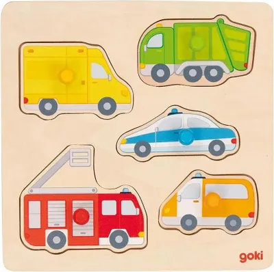 Obrázok produktu pre Goki 57445, 5 kusov, Vozidlá, 1 rok / roky