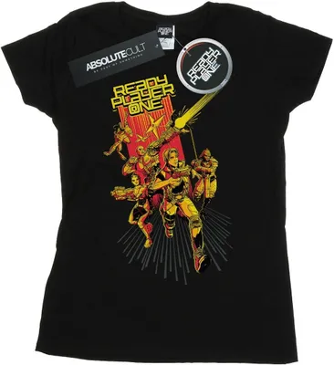 Produktbild von Ready Player One - "Parzival's Team" T-Shirt für Damen BI38113 (M) (Schwarz)
