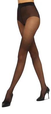 Obrázek produktu pro Wolford, dámské hedvábné punčochy Pure 10, 14497, 10 DEN, velikost XS, barva černá