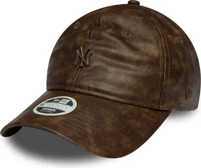 Immagine prodotto di Berretto New Era 9Forty Damen - KUNSTLEDER NY Yankees braun