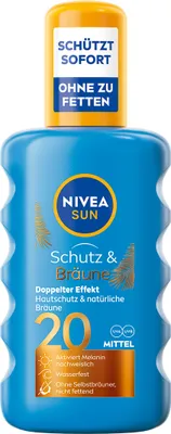 Produktbild von NIVEA SUN Schutz & Bräune Spray LSF 20 200ml