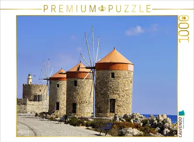 Produktbild von CALVENDO Puzzle Ein Motiv aus dem Kalender Schönes Rhodos | 1000 Teile Lege-Größe 64x48cm Foto-Puzzle für glückliche Stunden