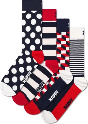 Produktbild von Happy Socks Strümpfe CLASSIC NAVY Socken 4er Pack