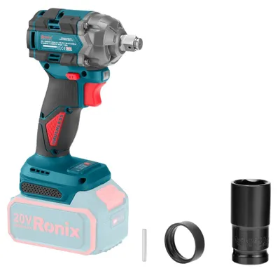 Produktbild von Ronix Akku Schlagschrauber Solo bürstenlos 350Nm 1/2 Zoll 20V 4Ah 8672C