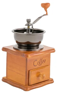 Productafbeelding van Handmatige koffiemolen, instelbare maalgraad, retro-design, bruin