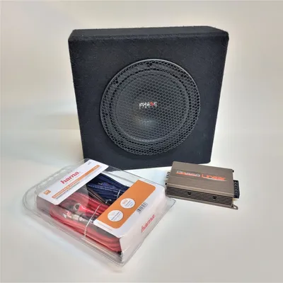 Produktbild von Phase Linear Auto Bassreflex Subwoofer 20 cm 300W incl. Endstufe