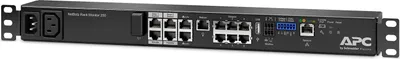 Zdjęcie produktu dla APC NBRK0250A, Montaż w stojaku, Czarny, SNMP, SNMP v3, Modbus, HTTPS, HTTP, RJ-45, Fast Ethernet